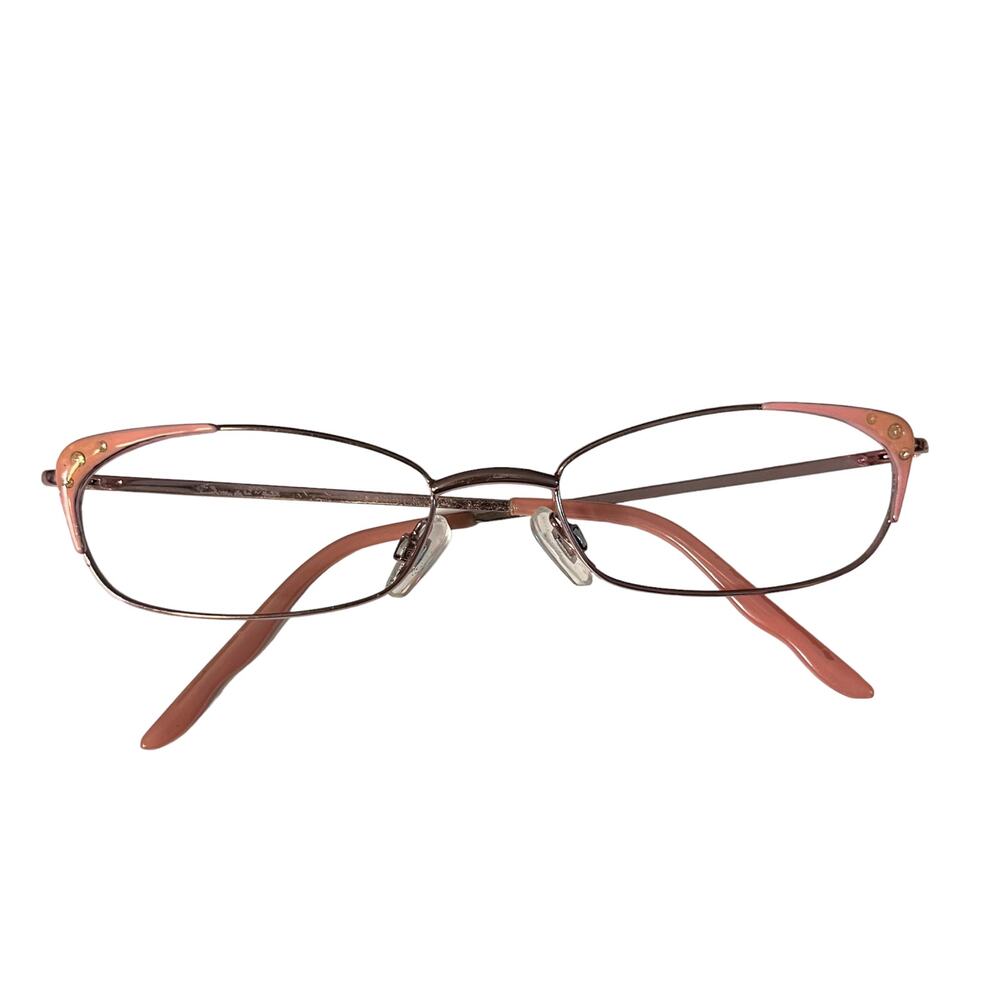 Oscar de la Renta vintage pink rhinestone frames only RARE
